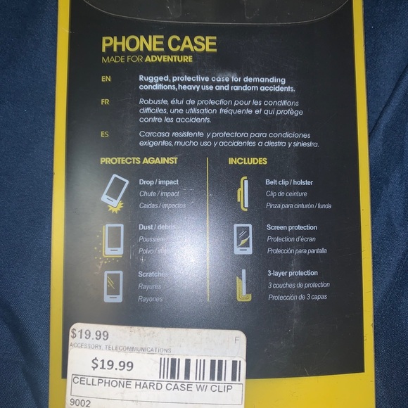 IPhone 5c Phone Case Defender with belt clip - Picture 3 of 6